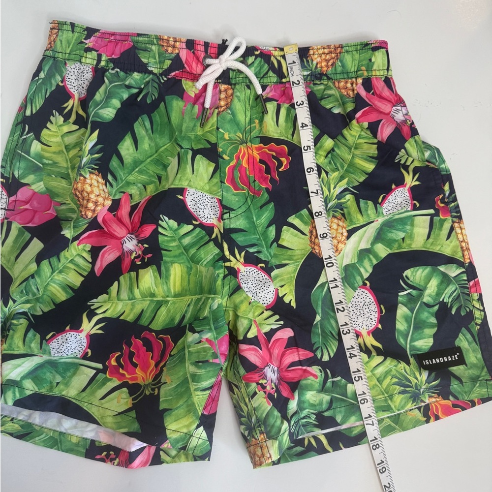 ISLANDHAZE - Lost Garden Swim Shorts - Tropical Pattern and Colors - Picture 6 of 10